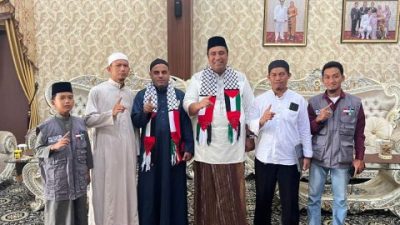 Ramadan Mabbarakka’ Bupati Maros Terima Kunjungan Ulama Palestina