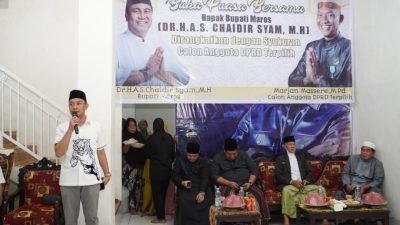 Anggota DPRD Terpilih Marjan Massere Adakan Buka Puasa Bersama Masyarakat