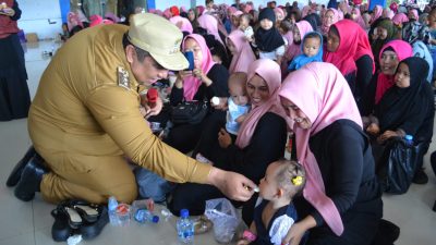 Peduli Stunting, Pemda Maros Inisiasi Gerakan Makan Telur Bagi 500 Warga