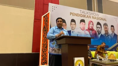 Peringati Hardiknas Chaidir Syam Buka Talk Show APSI Kabupaten Maros