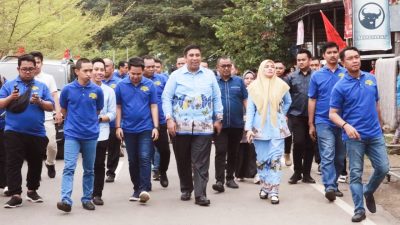 Bupati dan wakil Bupati Maros,Kompak Kembalikan Formulir Bacalon Di 5 Partai yang Berbeda