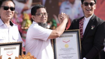 24.913 Pelajar Sulsel Pecahkan Rekor MURI,Kadisdik Sulsel Ucapkan Terima Kasih