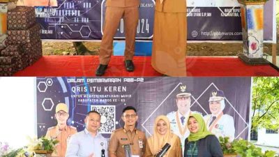 Program ASN Digital, Wakil Bupati Maros Tinjau Langsung Di Gerai Pembayaran PBB Bapenda