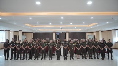 Wakajati Sulsel Beserta Jajaran Mengikuti “The Prosecutor Law Review (Prolev)” yang Dilaksanakan Pusat Kajian Kejaksaan dan Studi Banding Pengelolaan Jurnal Ilmiah Kejaksaan RI