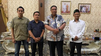 Di Rangkaikan Dengan Tudang Sipulung Saudagar Nasional, Panpel Pelantikan Dan Raker PC PMII Maros Audiensi Bersama Bupati Maros