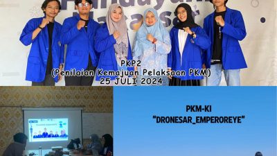 Universitas Handayani Makassar Perkenalkan DroneSAR_EmperorEYE Pada PKP2 BELMAWA