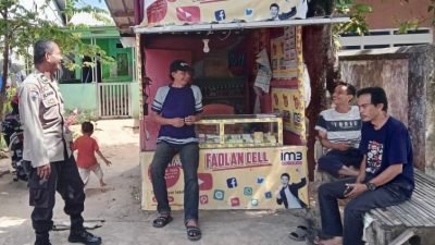 Cooling System Jelang Pilkada 2024, Bhabinkamtibmas Intens Sambangi Warga