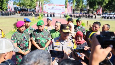 *Kapolda Sulsel Pimpin Apel Gelar Pasukan Operasi Mantap Praja Pallawa 2024-2025