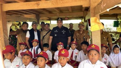 Bupati Maros Turun Langsung Pantau Anak Sekolah Ke Pelosok Desa