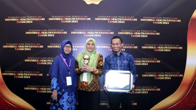 Cakupan JKN Hampir 100 Persen, Pemkab Maros Raih UHC Award Madya