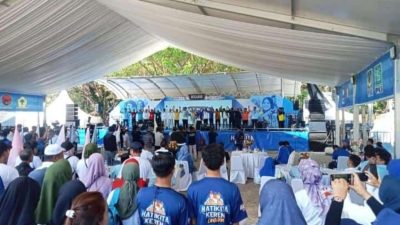 Ratusan Simpatisan Dan Pendukung Hadiri Deklarasi Hati Keren Jilid II Di Alun-alun Bank Sulselbar Maros