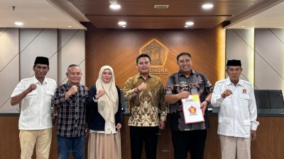 Partai Gerindra Tetap Di Tangan Chaidir Syam Dan Suhartina