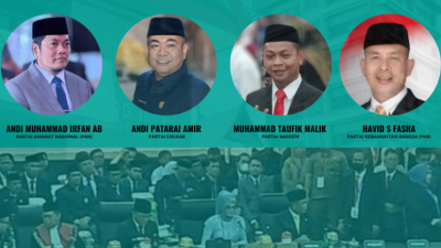 Empat Putra Maros di DPRD Sulsel yang Dilantik Hari Ini