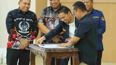 Karang Taruna Maros MoU Dengan Bawaslu Maros Dalam Perayaan HUT 64 Karang Taruna.