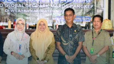 Seminar UNESCO Global Geopark, Ketua Komisi II DPRD Kab.Maros Turut Hadir