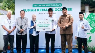 Bupati Maros Resmi Meluncurkan Program Rumah Kemas & ZCoffee BAZNAS Maros