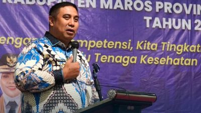 Uji Kompetensi Jabatan Fungsional Tenaga Kesehatan Tingkat Nasional Di Buka Langsung Oleh Bupati Maros