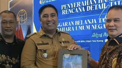Bupati Maros Terima Bantuan Teknis Untuk Percepatan Penyusunan RDTR Langsung Dari Menteri Agraria dan Tata Ruang RI