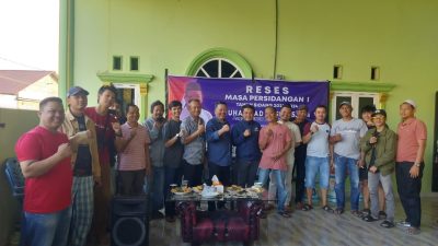 Reses, Legislator Nasdem Yusuf Sarro Butuh Lapangan Olahraga