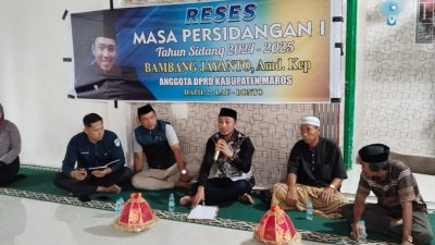 Bambang Jayanto Reses Di Desa Tupabbiring, Warga Keluhkan Permasalahan Air Bersih