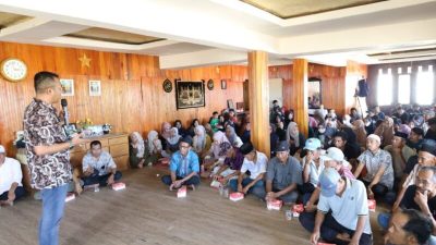 Ketua DPRD Maros Reses di Bantimurung, Warga Ramai Keluhkan Lampu Jalan