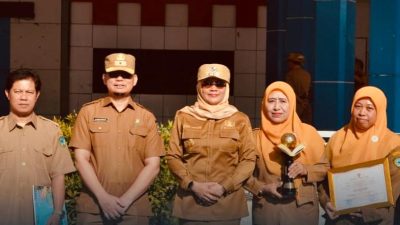 Piala dan Piagam Penghargaan Sekolah Adiwiyata Mandiri Nasional 2024 Diserahkan Langsung Oleh PLT.Bupati Maros