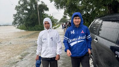 Shabir Tinjau Langsung Banjir Di Maros Baru