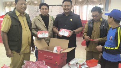 Pastikan Ketersediaan Logistik, Ketua DPRD Maros Kunjungi Gudang Logistik