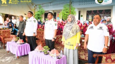 Bupati Maros Hadiri Gelar Karya Pelajar Pancasila Di SDN 57 Bulu Bulu