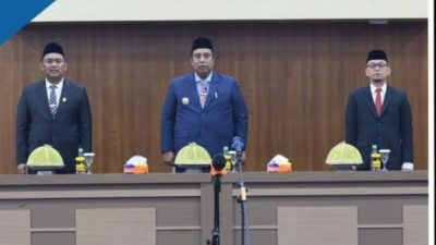Ketua DPRD Maros Hadiri Pengukuhan Tiga OPD Pemkab Maros