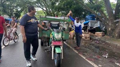 Hari Pertama Tahun 2025, Bupati Maros Keliling Menyapa Masyarakat