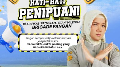 Waspadai Hoaks tentang Brigade Pangan di Media Sosial