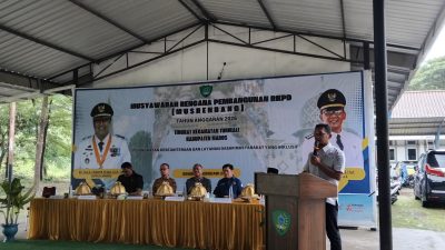 Ketua DPRD Maros Gemilang Pagessa Hadiri Musrenbang Pertamanya Di Kecamatan Turikale