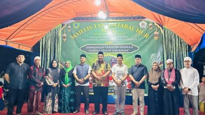 Marjan Massere Hadiri Pembukaan MTQ Antar Dusun Se-Desa Damai Kec.Tanralili