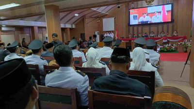 Penyampaian Visi Misi Bupati Dan Wakil Bupati Maros dalam Rapat Paripurna DPRD Maros