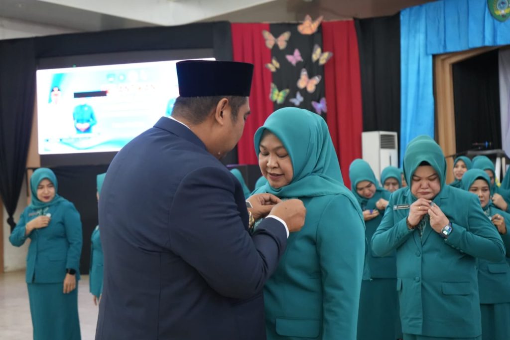 Chaidir Syam Lantik Ketua TP PKK, Dekranasda Dan Pokja Bunda Paud Kabupaten Maros