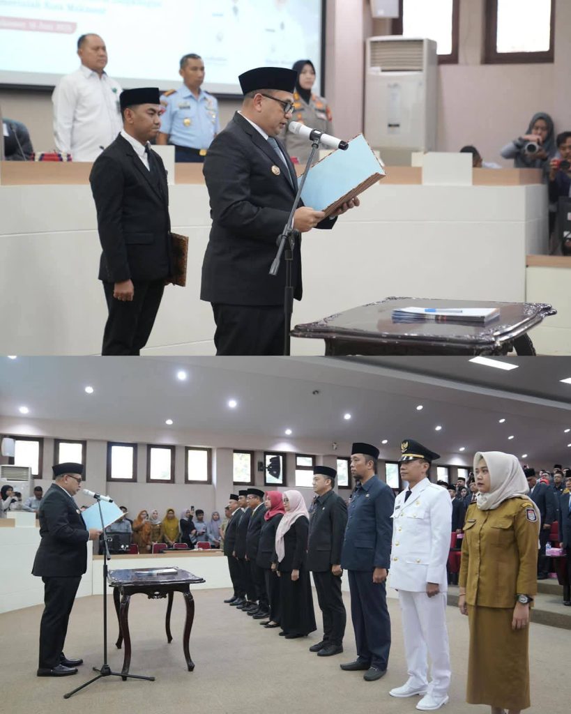 Wali Kota Makassar Appi Arifuddin Lantik 46 Pejabat Tinggi dalam Reshuffle Pemerintahan