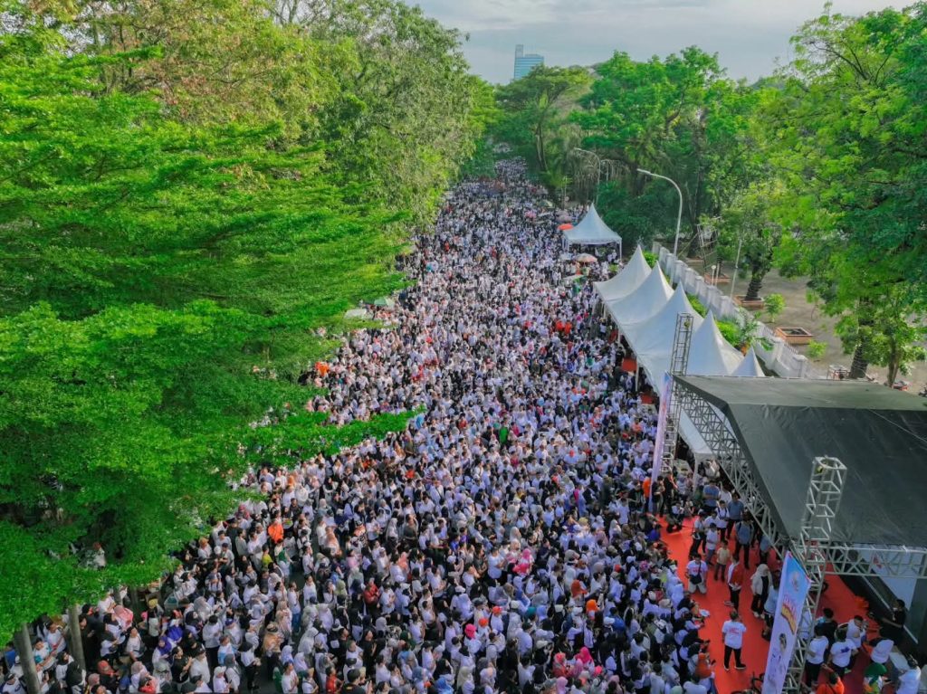 Ratusan Ribu Peserta Ikuti Sulsel Anti Mager