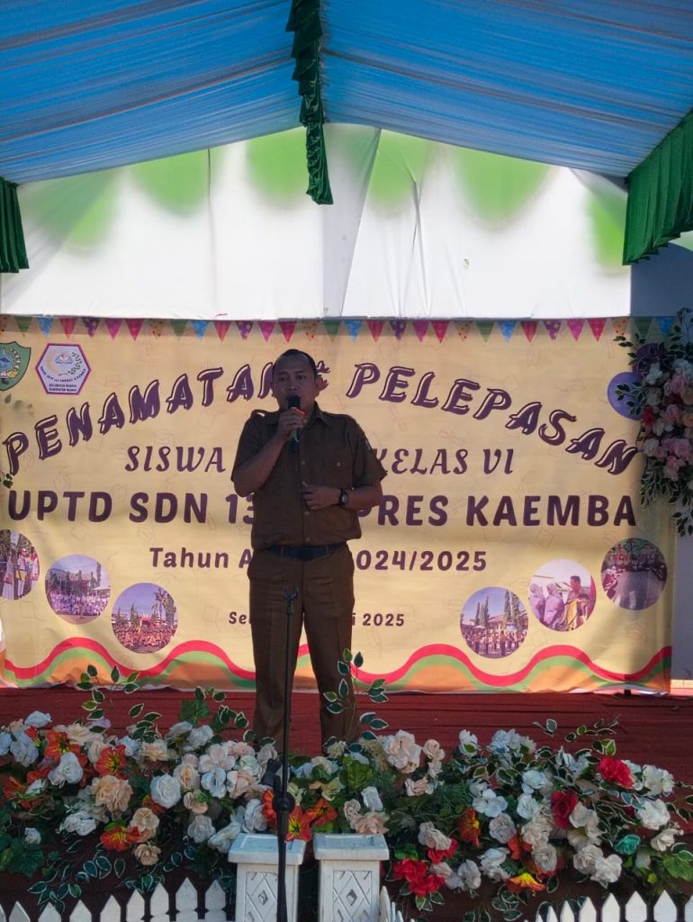 Penamatan Dan Pelepasan Siswa Kelas VI UPTD SDN 137 Inpres Kaemba