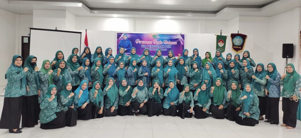 TP-PKK Kabupaten Maros Pererat Koordinasi dan Silaturahmi Melalui Pertemuan Rutin Bulanan