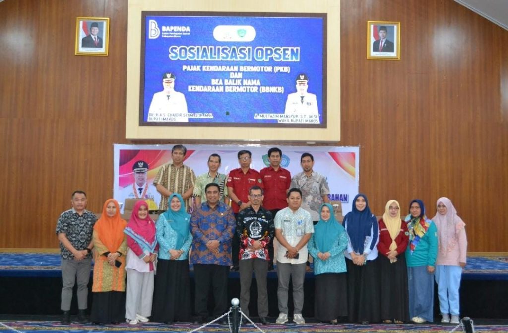 Sosialisasi Pajak Kendaraan Bermotor Digencarkan di Maros, Masyarakat Diajak Taat Pajak