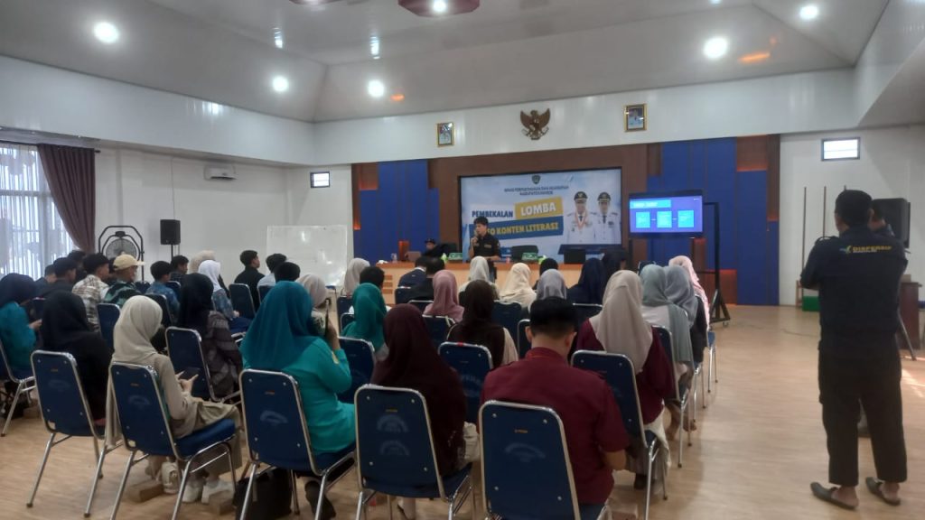 Dinas Perpustakaan dan Kearsipan Maros Gelar Pelatihan Lomba Video Konten Literasi