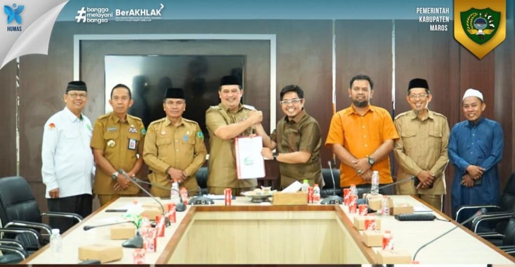 Wakil Bupati Maros Pimpin Rapat Penyusunan Pengurus Baru PHBI Kabupaten Maros Periode 2025-2028