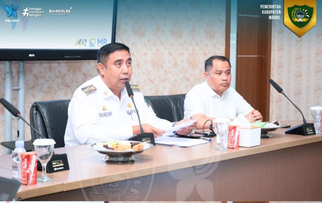 Bupati Maros Pimpin Rakor Persiapan Pelaksanaan Maros Marathon 2025 dalam Rangka Semarak Hari Jadi Kabupaten Maros ke-66