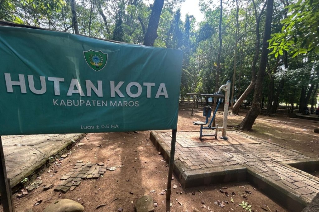 Pemkab Maros Segera Perbaiki Alat Olahraga di Hutan Kota, Anggarkan Rp 200 Juta