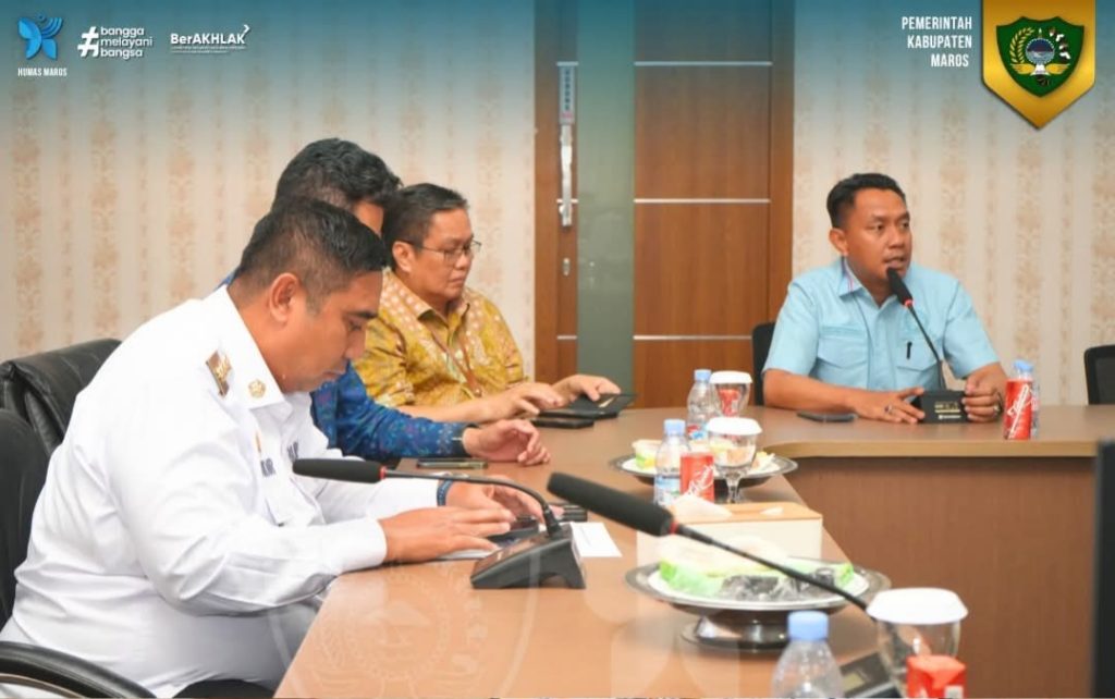Bupati Maros Pimpin Rapat Evaluasi dan Koordinasi Persiapan Acara Gau Maraja Leang-Leang Maros Tahun 2025