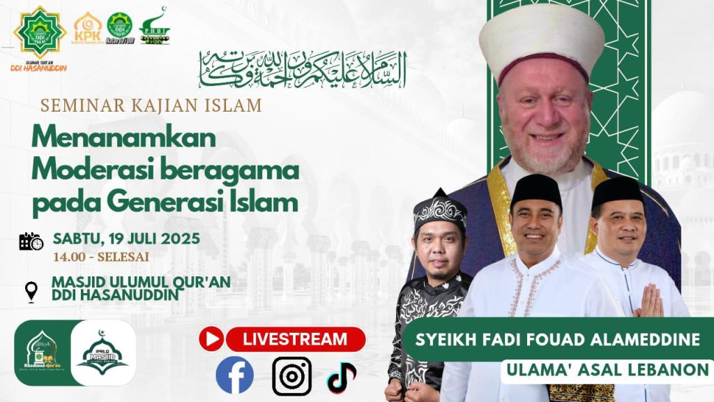 Maros Siap Sambut Ulama Internasional Syekh Fadi, Fokus Moderasi Beragama untuk Generasi Muda