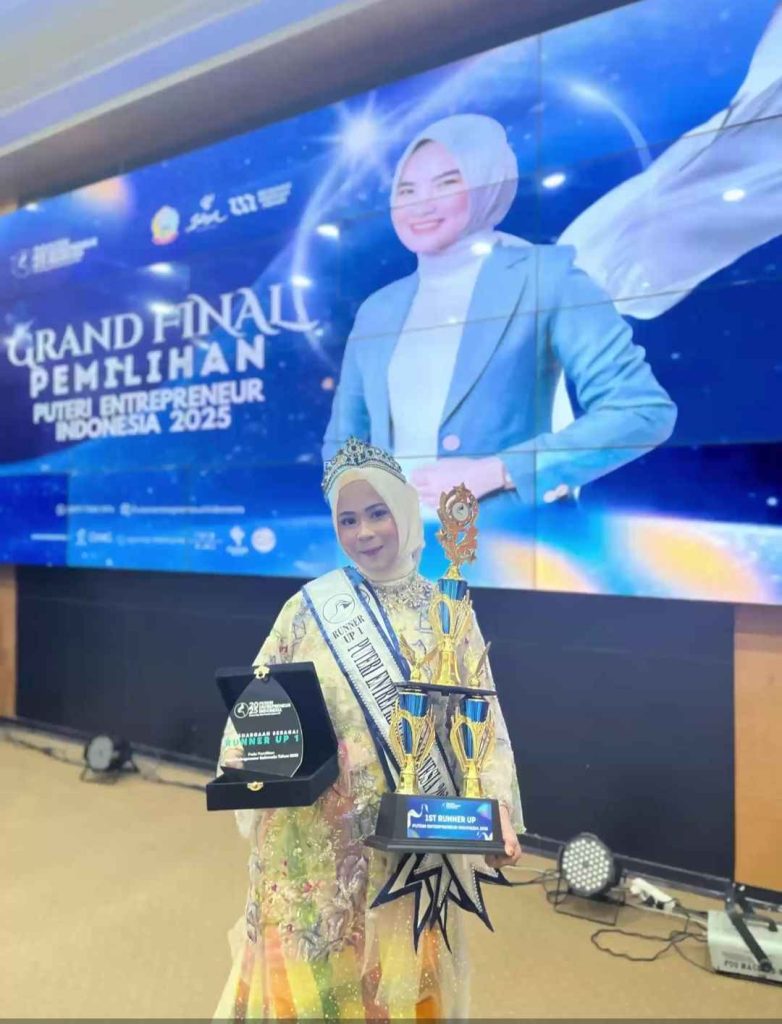 Pratiwi, Perwakilan Dusun Masale, Desa Tompobulu, Kabupaten Maros: Menjadi Runner-Up 1 Puteri Entrepreneur Indonesia 2025
