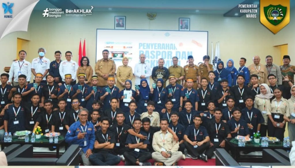 Komitmen Maros Kembangkan SDM Unggul: 17 Peserta Pemagangan Luar Negeri Menuju Jepang