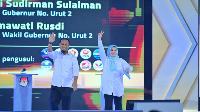 KPU Resmi Tetapkan Andi Sudirman-Fatmawati Pemenang Pilgub Sulsel 2024
